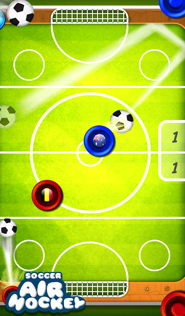 Soccer Air Hockey Screen 2