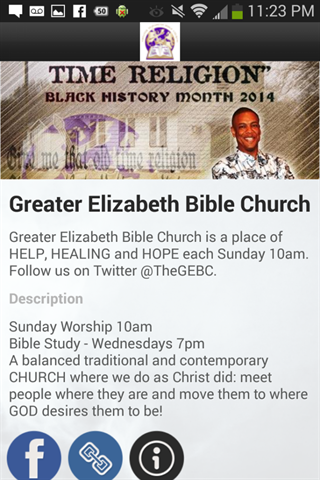 Greater Elizabeth Bible Church