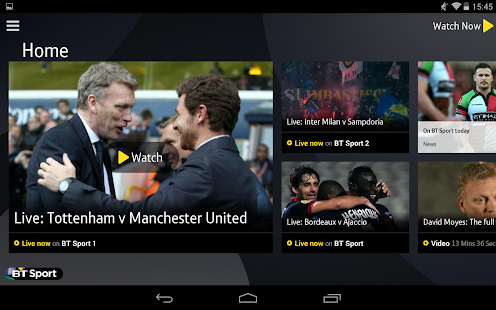 BT Sport - screenshot thumbnail