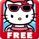 Hello Kitty. Summer Dress Up mobile app icon