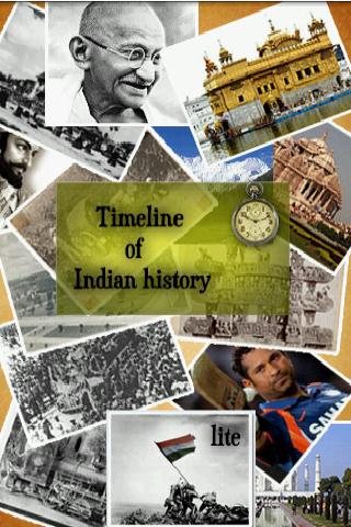 Timeline Of Indian History