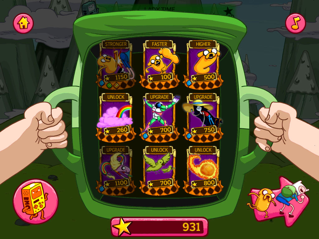   Super Jumping Finn: captura de tela 