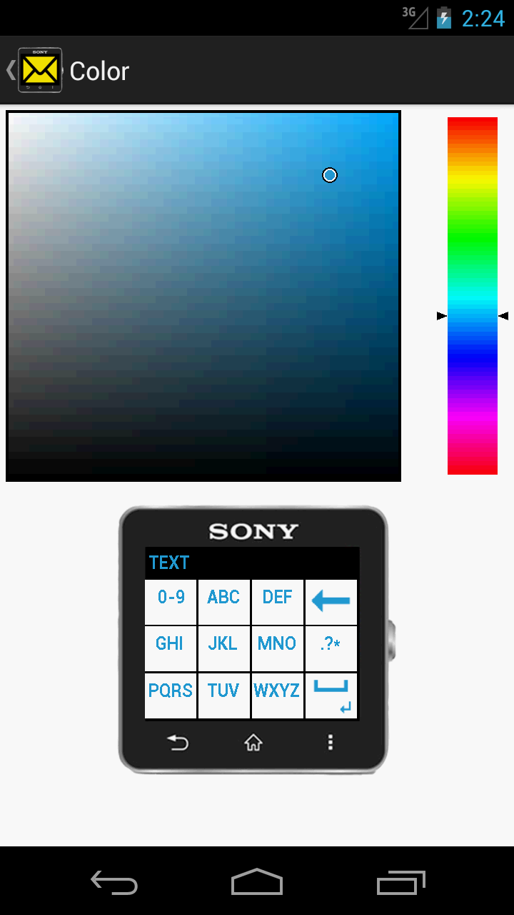 SMS&amp;Notes for SmartWatch 2 Screen 3