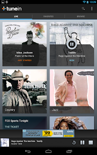 TuneIn Radio - screenshot thumbnail