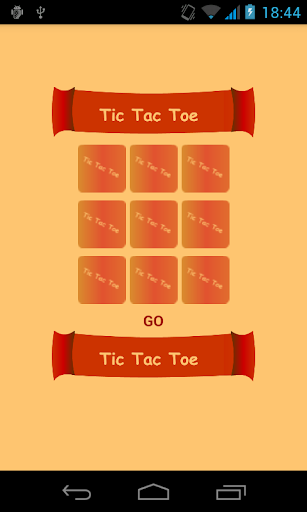 TIC TAC TOE _ O vs X