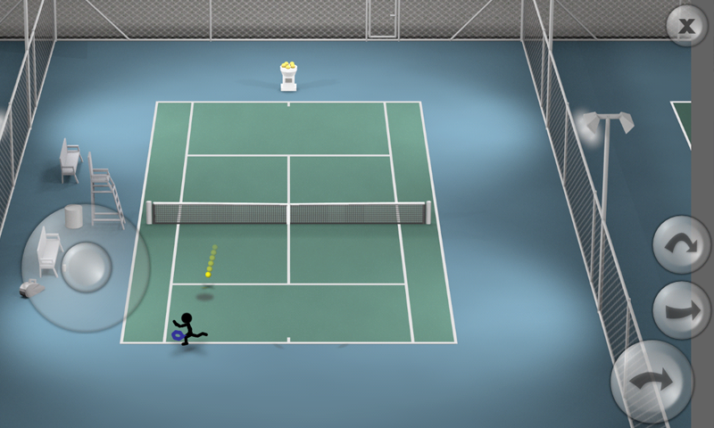   Stickman Tennis: captura de tela 
