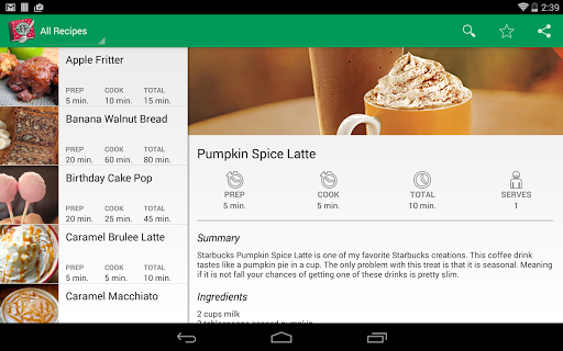 免費下載生活APP|Recipe Guide for Starbucks app開箱文|APP開箱王