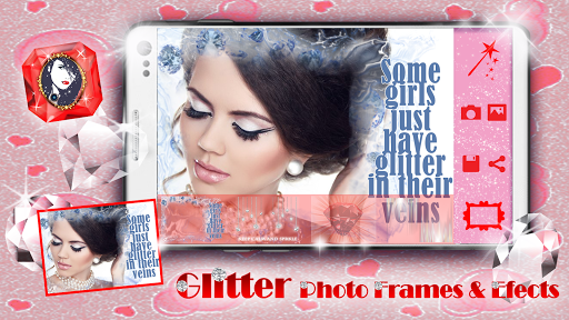 Glitter Photo Frames Effects