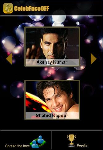 Bollywood celeb faceoff - Male