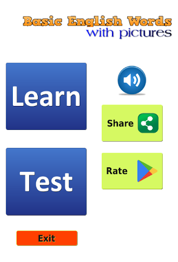 Basic English Words Pictures