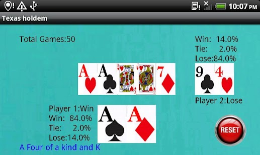 Texas Holdem calculator Screenshots 2
