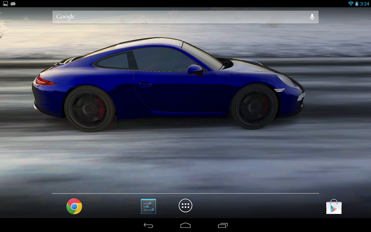 3D Car Live Wallpaper - screenshot