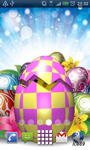 【免費個人化App】Easter Chick Live Wallpaper-APP點子