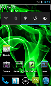 Abstract Wallpaper (Green) screenshot 4