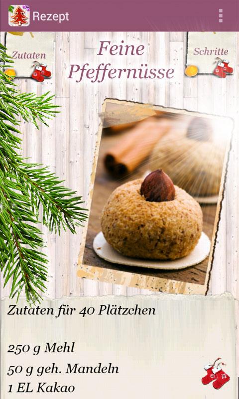Weihnachts-Plätzchen &amp; Kuchen Screen 3