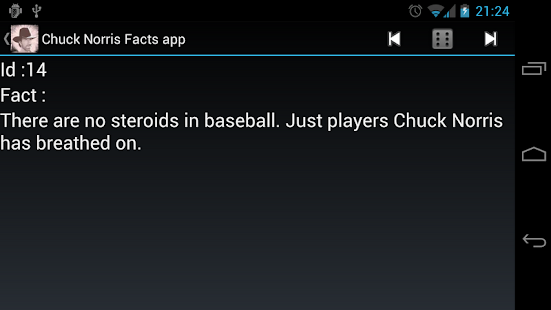 Lastest Chuck Norris Facts app APK