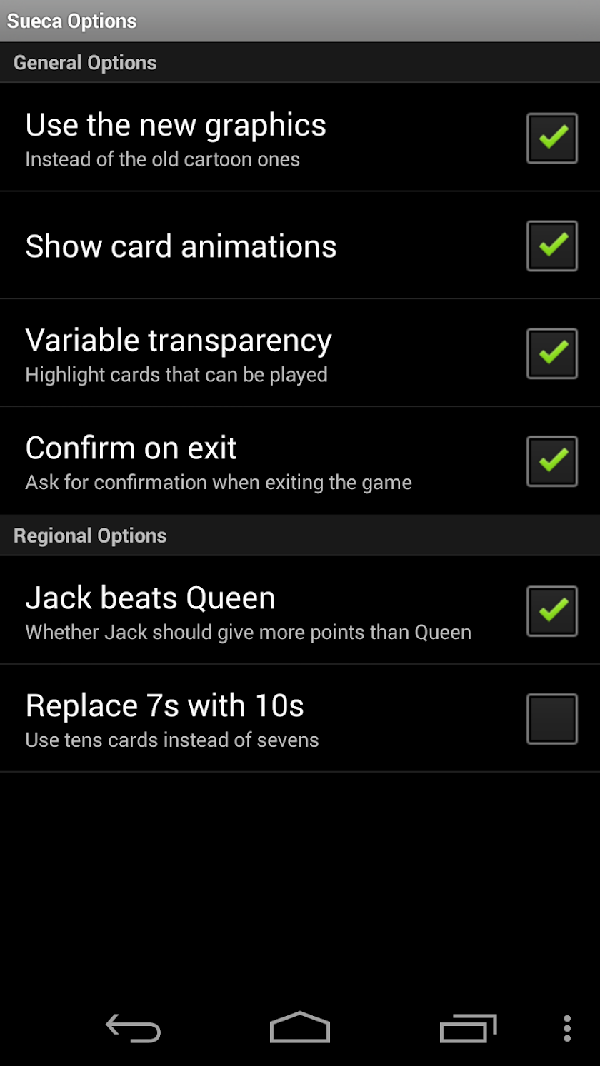 Sueca Screen 3