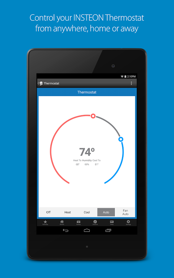   Insteon for Hub se skermkiekie 