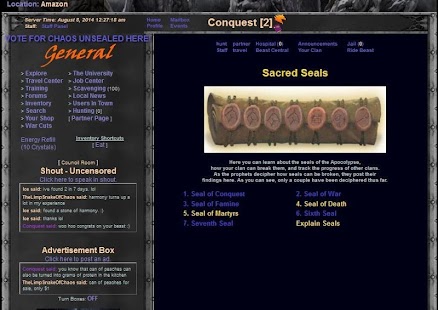 Chaos Unsealed Screenshots 0