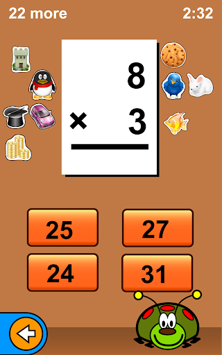 【免費教育App】Bugaboo Math Flash Cards-APP點子