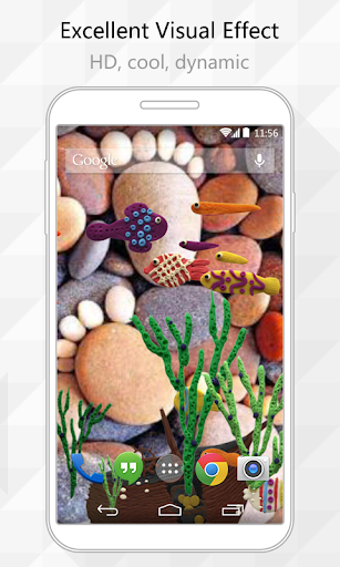 【免費個人化App】Clay Fish Live Wallpaper-APP點子