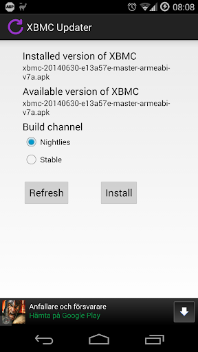 XBMC Updater