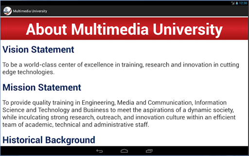 【免費教育App】Multimedia University-APP點子