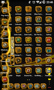 download TSF Shell Theme Orange Th HD free