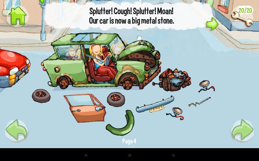 Mums Cronky Car Kids Book Screen 2