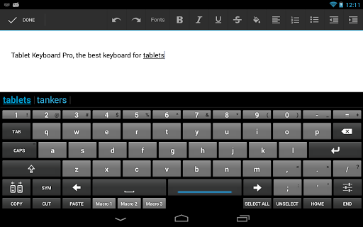 【免費工具App】Tablet Keyboard Pro-APP點子