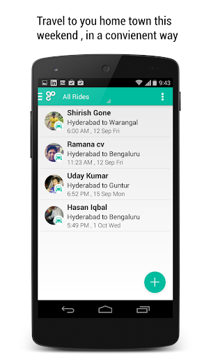 gotogether - ride sharing