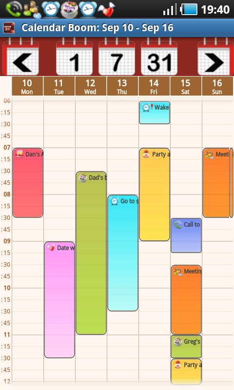 Business Calendar Boom Pro Screen 3