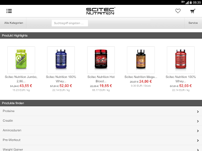 Scitec Nutrition Screenshots 1