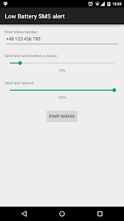How to get Low battery SMS alert lastet apk for pc