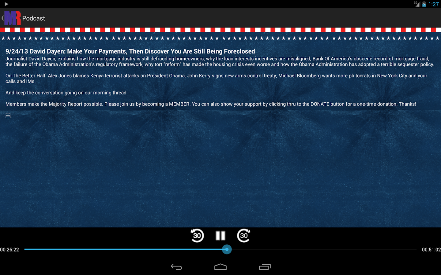 Majority Report Android Apps on Google Play