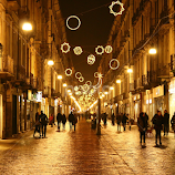 Torino city lights by Natalia Photography -  