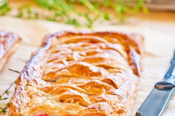 Beetroot and Goats Cheese Tart