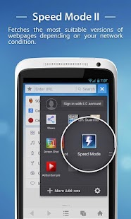 UC Browser for Android - screenshot thumbnail