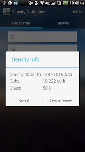 Freight Density Calculator Screenshots 1