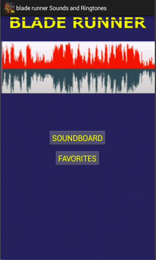 Blade Runner Soundboard