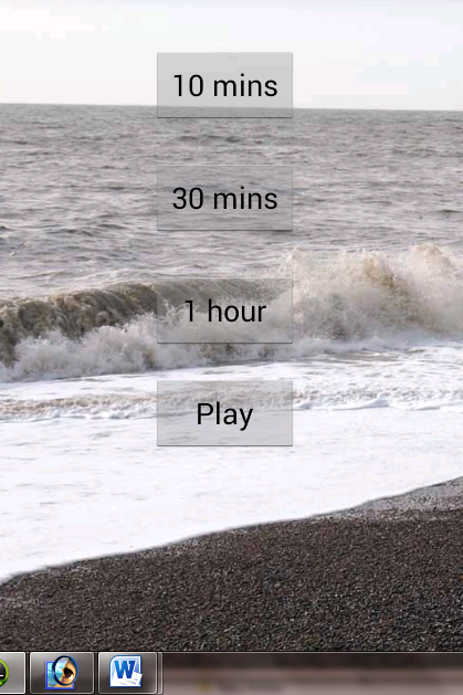 English Water Soundscape Screen 3