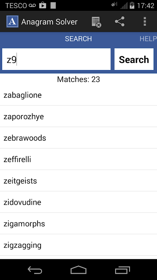 Anagram Solver Android Apps on Google Play
