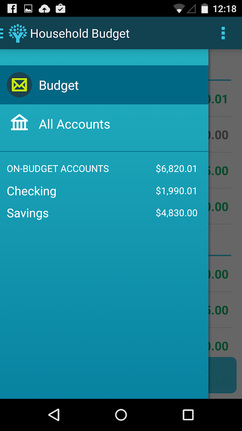 Android application YNAB Classic screenshort