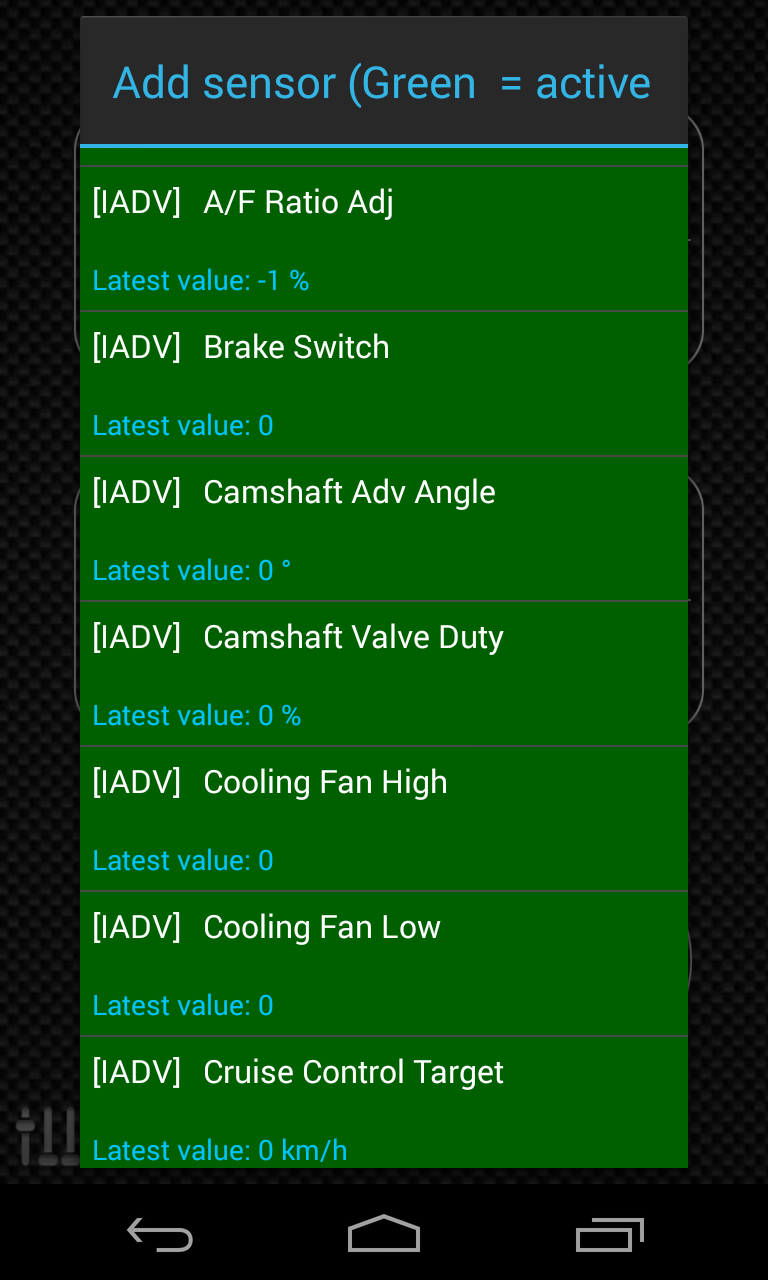 Advanced EX for INFINITI Screen 3