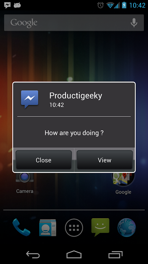 Popup Notifier - screenshot