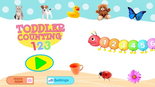 Android application Toddler Counting 123 HD screenshort