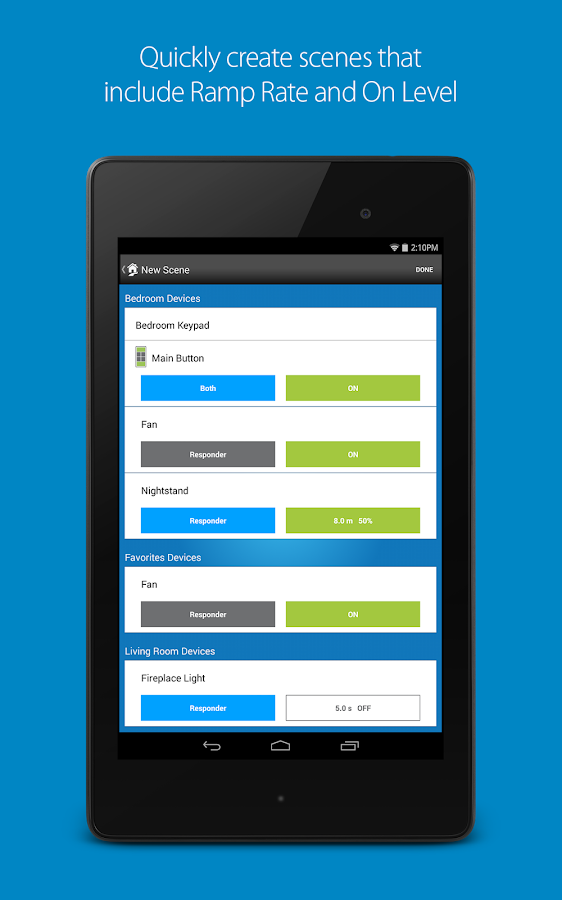   Insteon for Hub se skermkiekie 