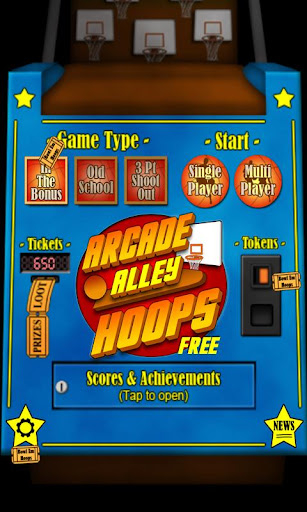 Arcade Alley Hoops Free