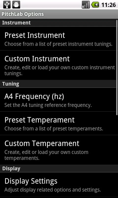    PitchLab Guitar Tuner (LITE)- screenshot  