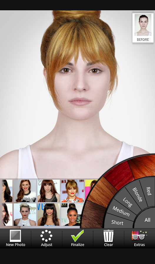 Celebrity Hairstyle Salon - screenshot